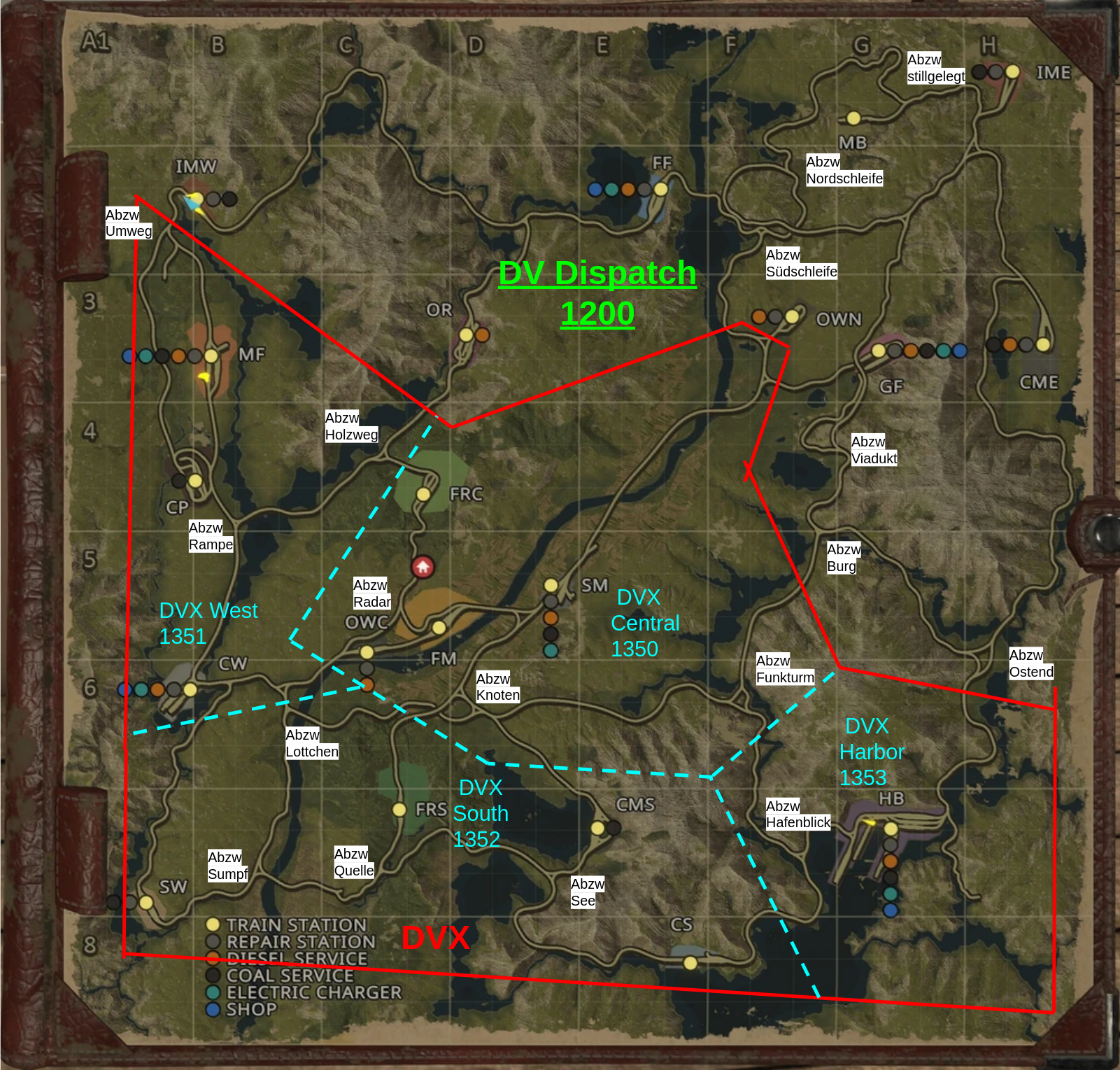 Map of Valley Infra